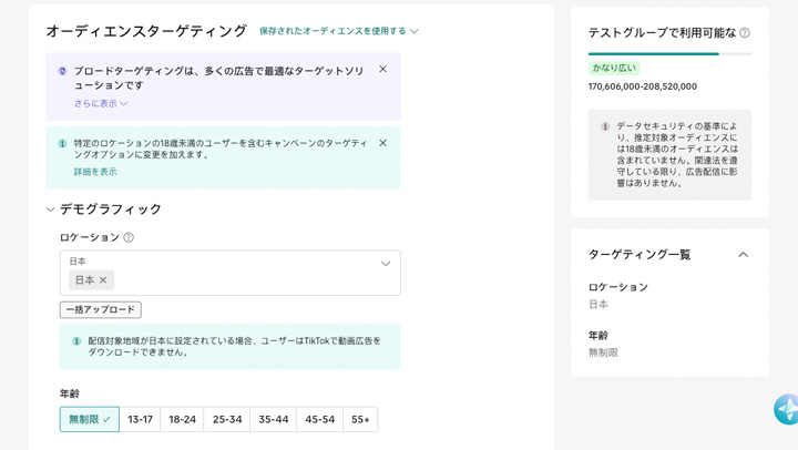 TikTok広告のターゲティングとは?